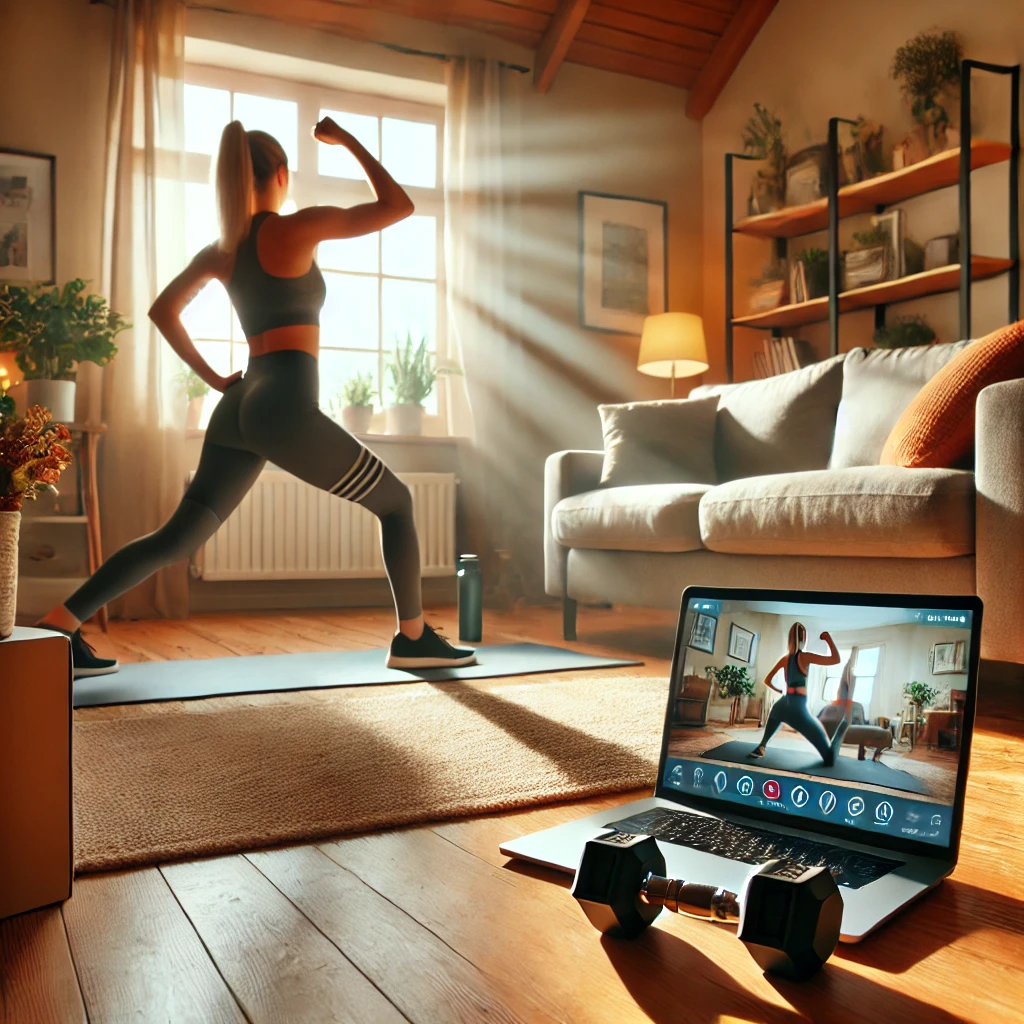 jak regularnie ćwiczyć w domu