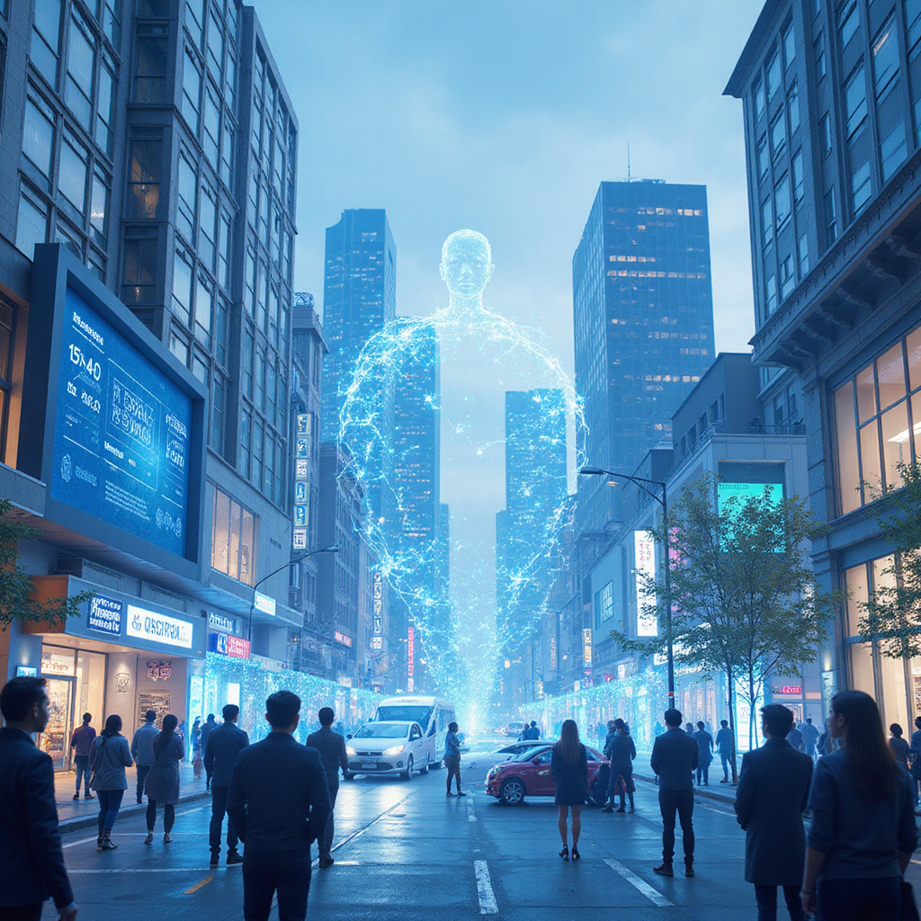 [ALT tekst: infografika przedstawiająca wpływ AI na różne sektory]