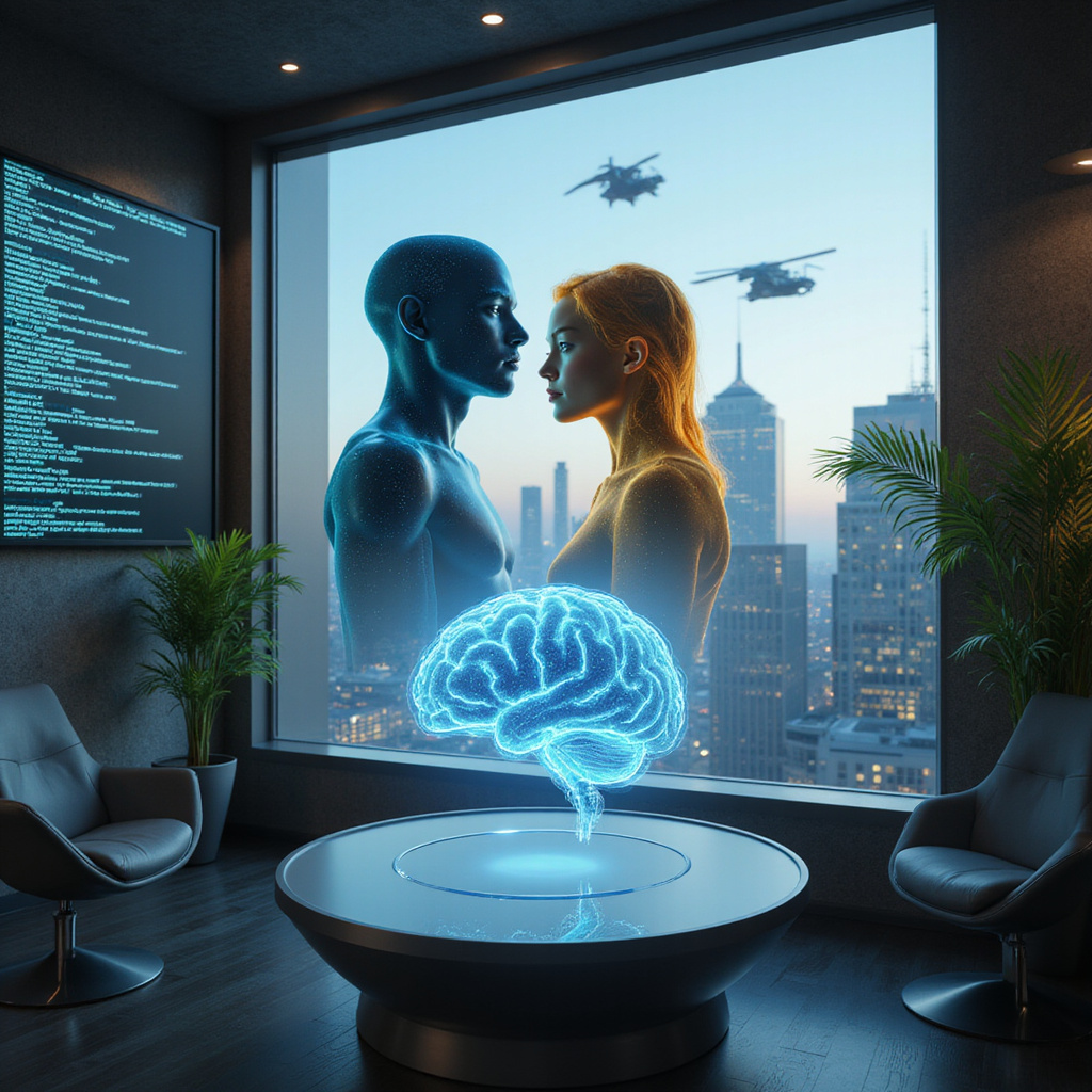 Elon Musk prezentuje nowe AI towarzyszy w aplikacji Grok: gotycka anime dziewczyna i trójwymiarowy lis.