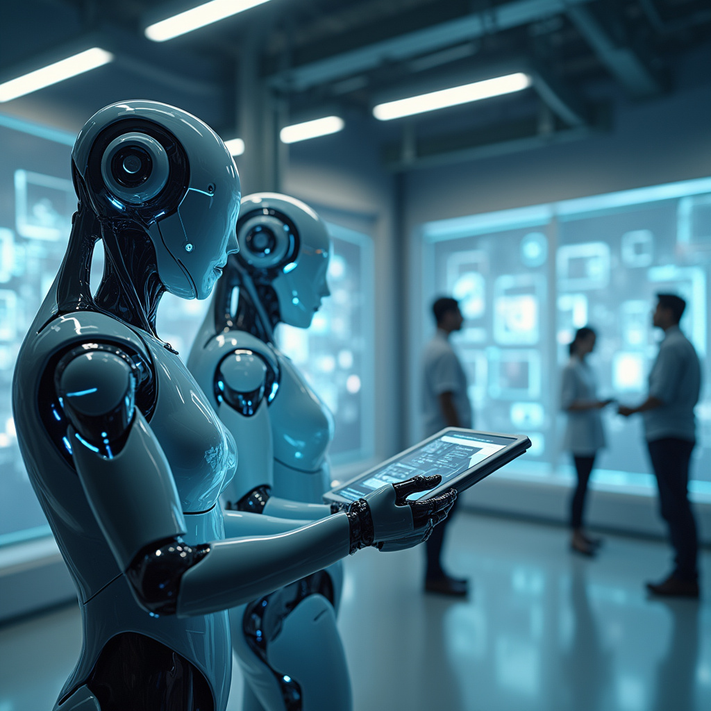 ALT tekst: animowana postać AI rozmawiająca w czasie rzeczywistym z wyraźnymi ruchami ust i oczu.