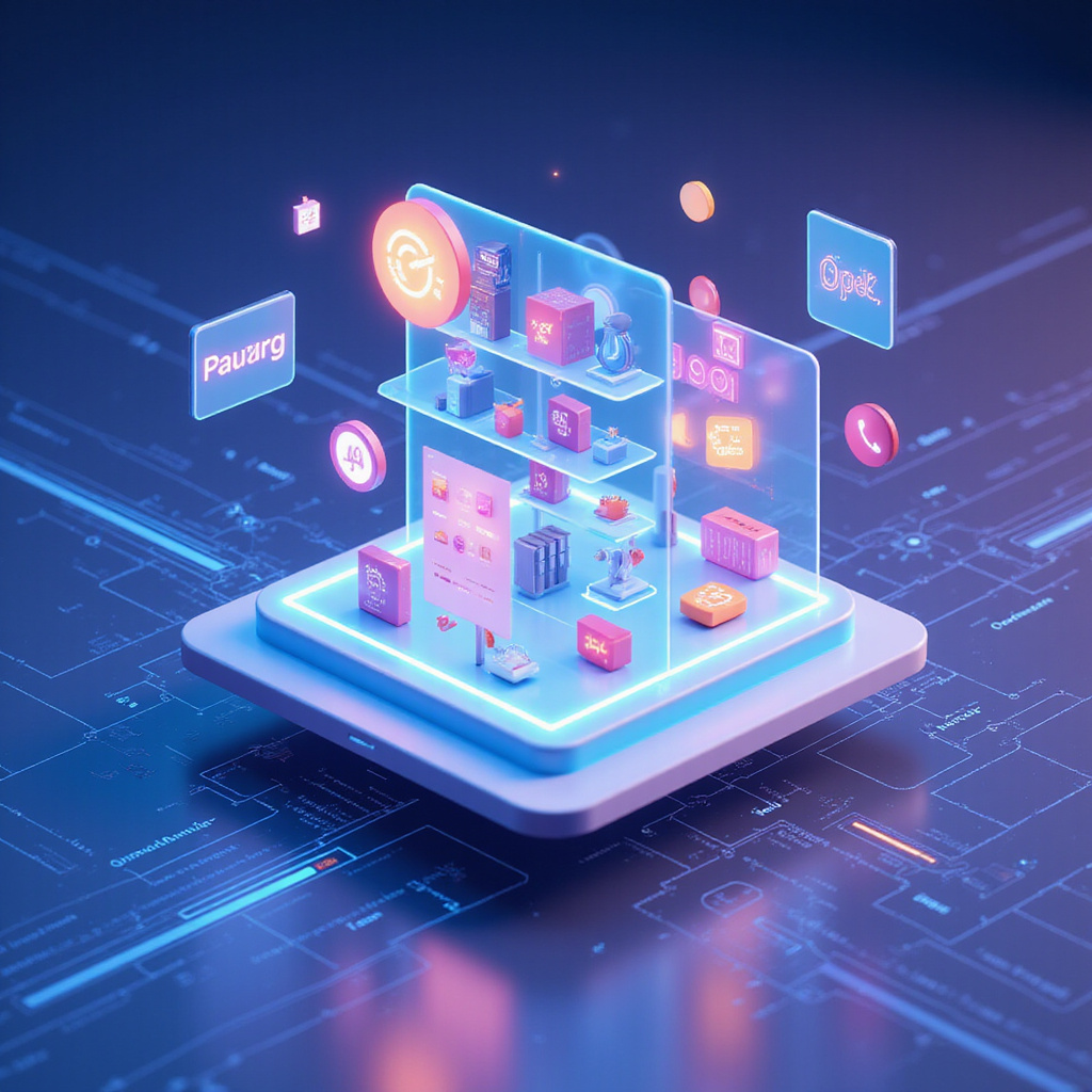 Alt-text: Ekran platformy Onton pokazujący generowane przez AI wizualizacje mebli w wirtualnym pokoju.